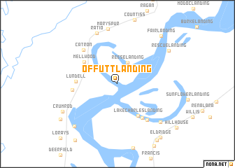 map of Offutt Landing