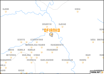 map of Ofianko