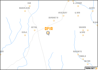 map of Ofia