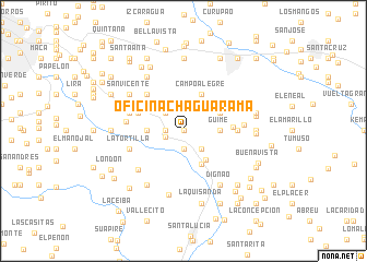 map of Oficina Chaguarama
