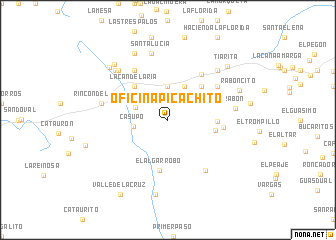 map of Oficina Picachito