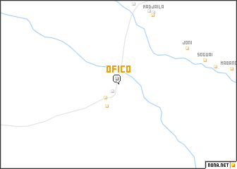 map of Ofiço