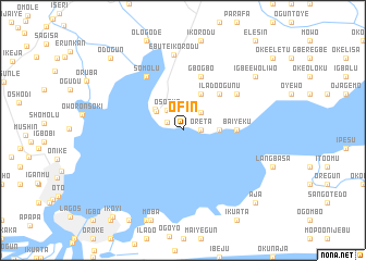 map of Ofin