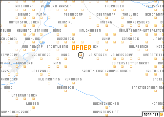 map of Ofner