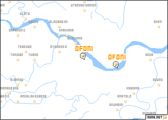 map of Ofoni