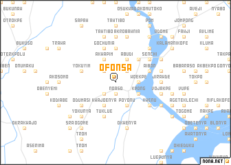 map of Ofonsa