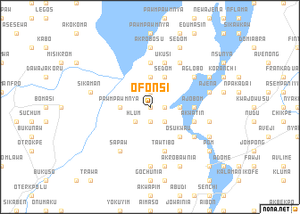 map of Ofonsi