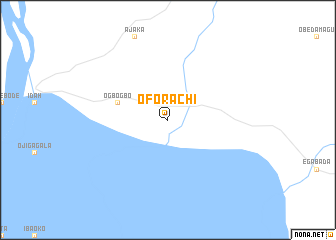 map of Oforachi