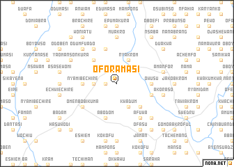 map of Oforamasi