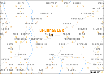 map of Ofoumselek