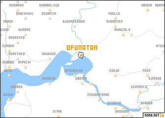 map of Ofunatam
