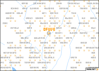 map of Ofuve