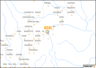 map of Ogai