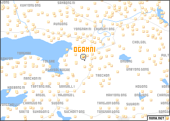 map of Ogam-ni