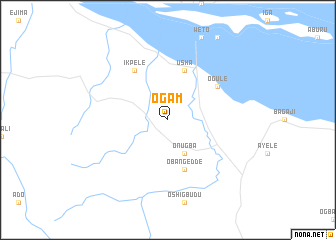 map of Ogam
