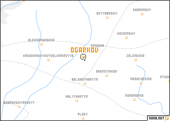 map of Ogarkov