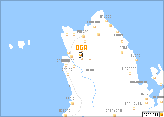 map of Oga