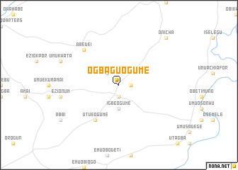 map of Ogbagu Ogume