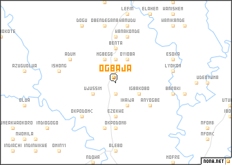 map of Ogbaja