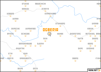 map of Ogberia