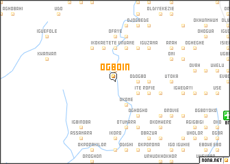 map of Ogboin