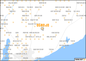 map of Ogbojo