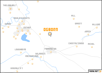 map of Ogborn