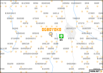 map of Ogboyoko