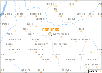 map of Ogbunka