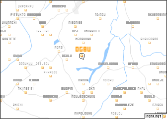 map of Ogbu