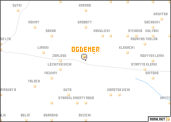 map of Ogdemer