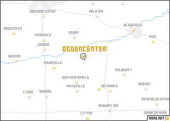 map of Ogden Center