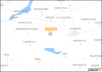 map of Ogden