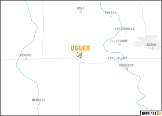 map of Ogden