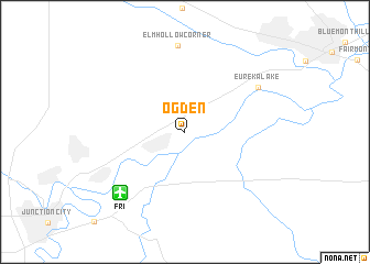 map of Ogden