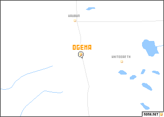 map of Ogema