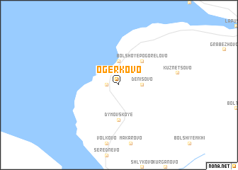 map of Ogerkovo