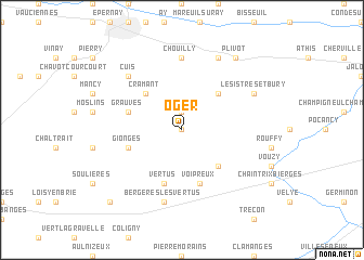 map of Oger