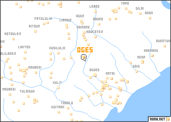 map of Oges