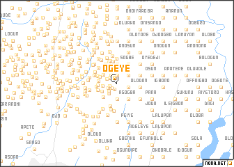 map of Ogeye
