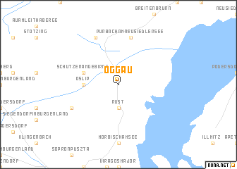 map of Oggau