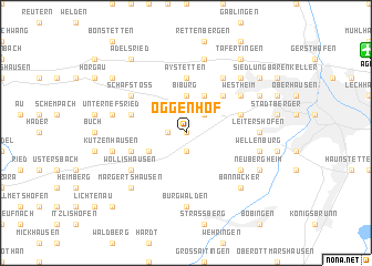 map of Oggenhof