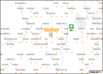 map of Oghede