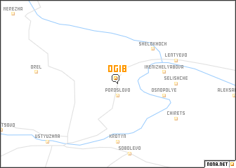 map of Ogib\