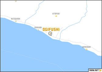 map of Ogifushi