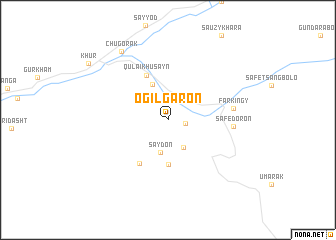map of Ogilgaron