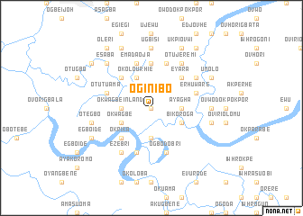 map of Oginibo