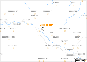 map of Oğlakçılar