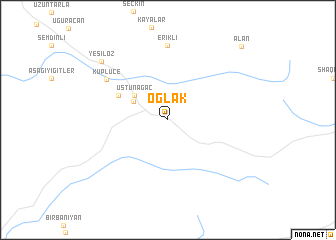 map of Oğlak