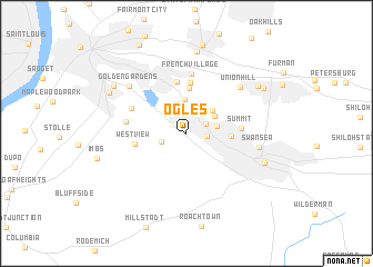 map of Ogles